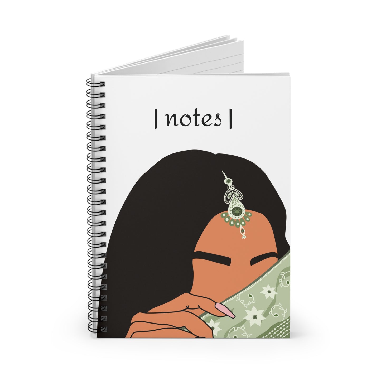 Sharmili Girl Spiral Notebook