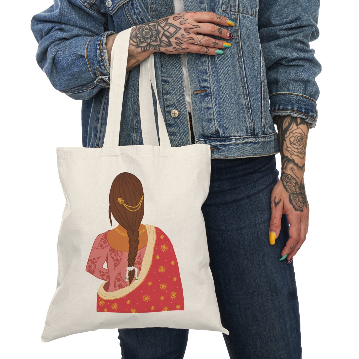 Royal Desi Girl Tote Bag, Desi Girl Tote Bag