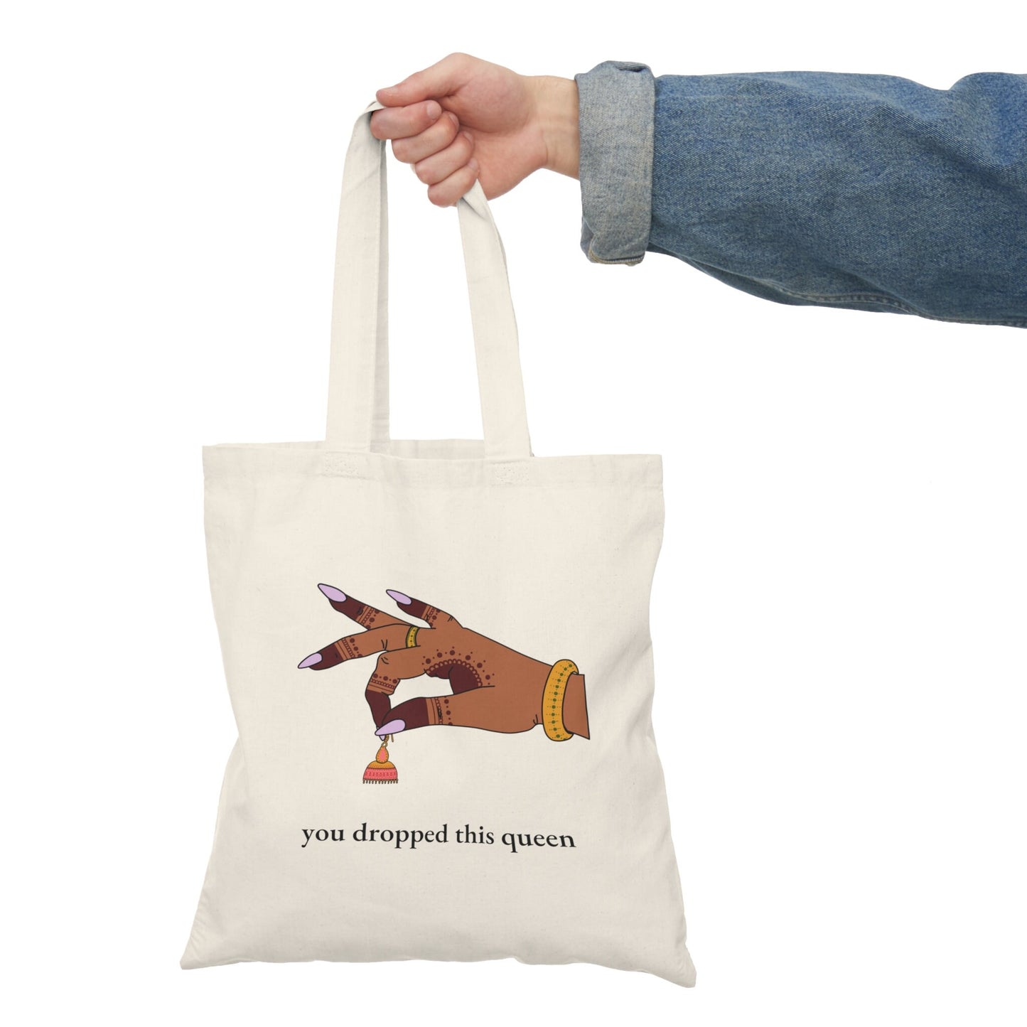 You Dropped This Queen Tote Bag