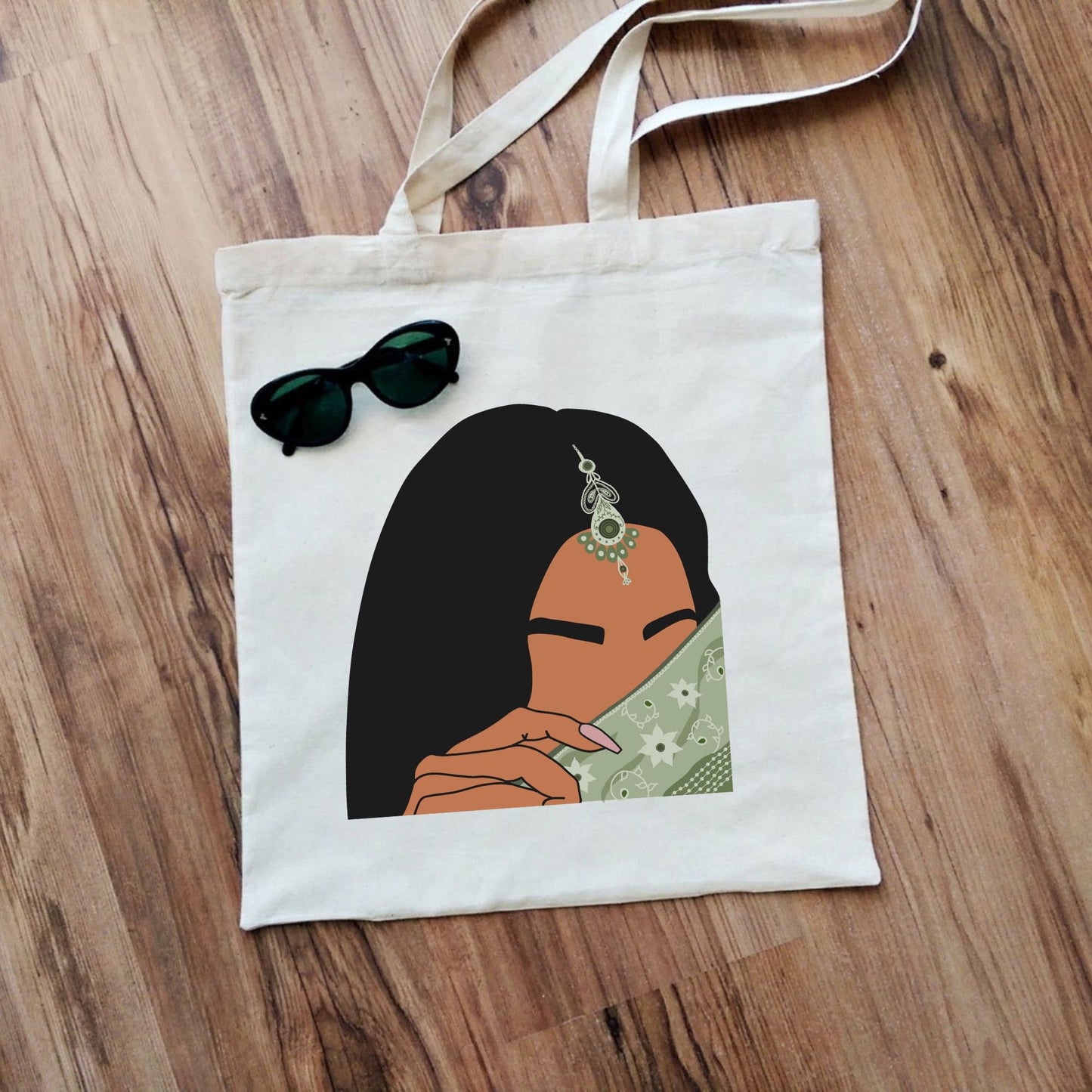 Sharmili Desi Girl Tote Bag