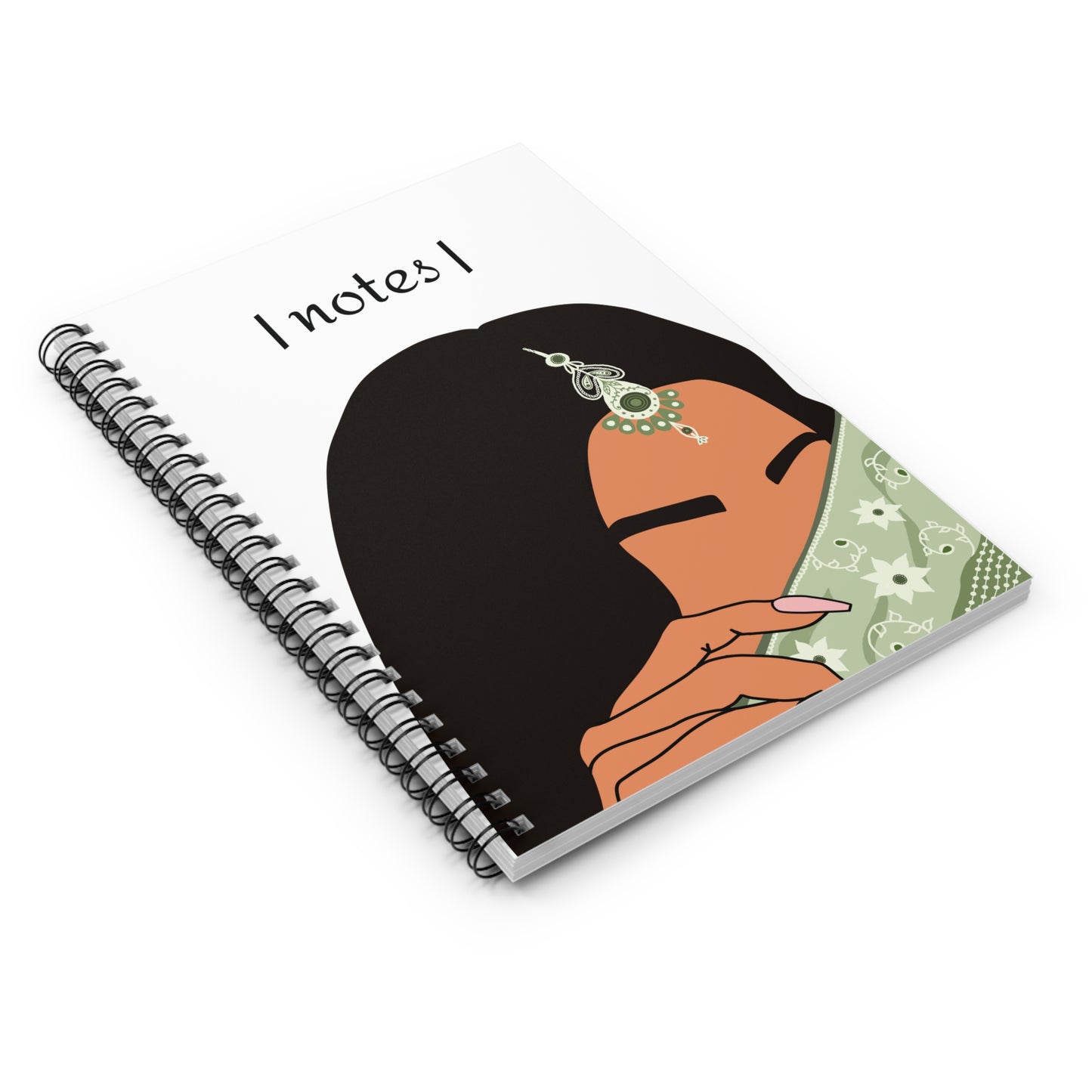 Sharmili Girl Spiral Notebook