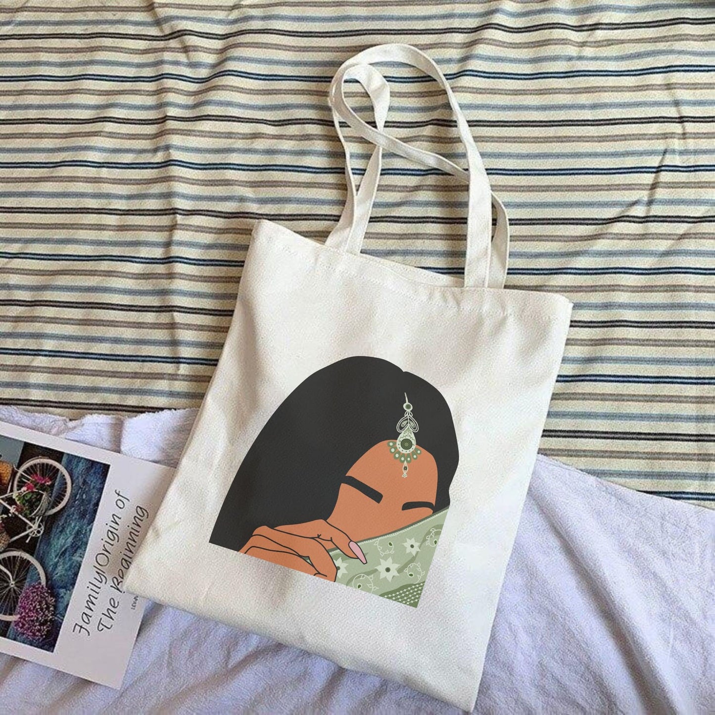 Sharmili Desi Girl Tote Bag