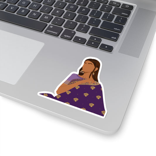 Saree Girl Sticker